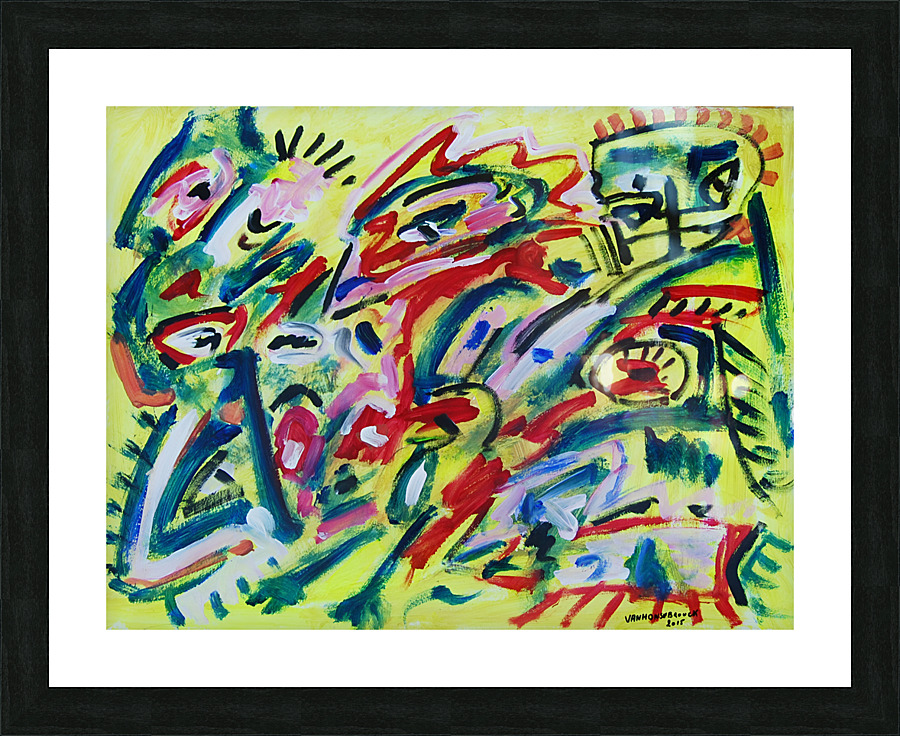 abstract 157 Picture Frame Printing