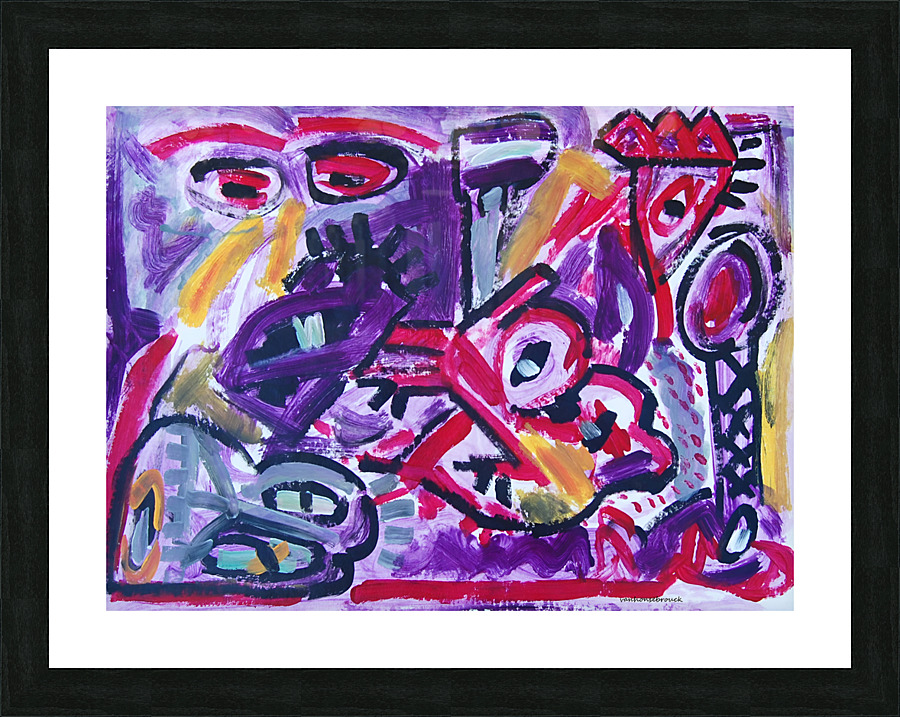 abstract 140 Picture Frame Printing