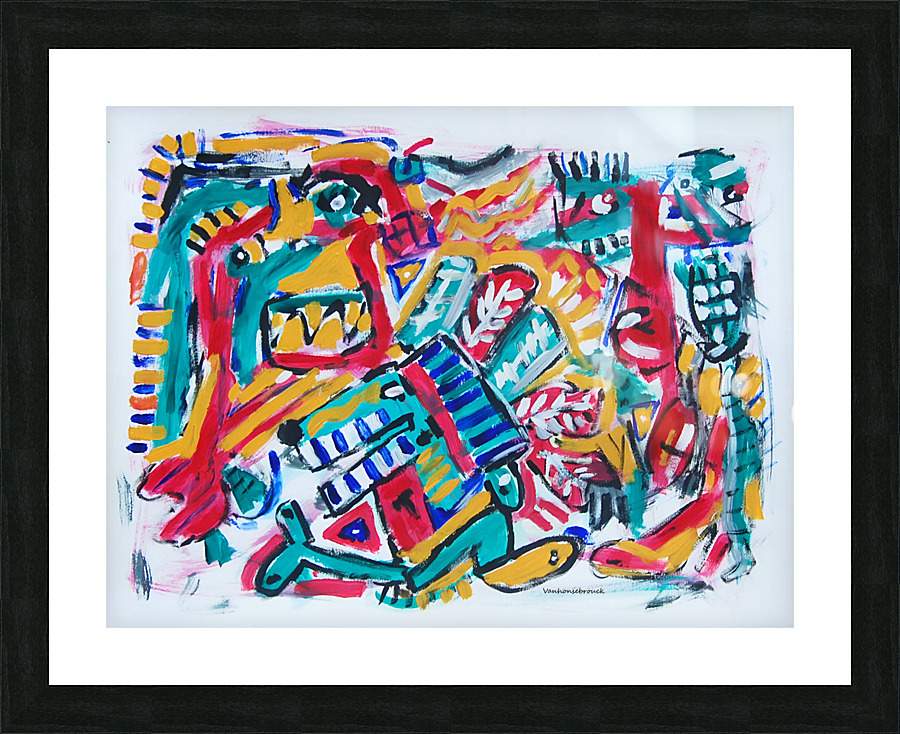 abstract 131 Picture Frame Printing