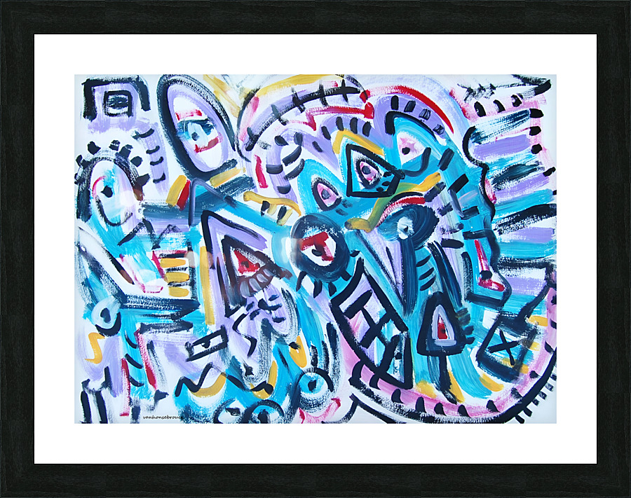 abstract 160 Picture Frame Printing