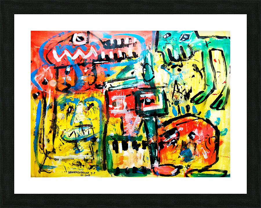 abstract 209 Picture Frame Printing