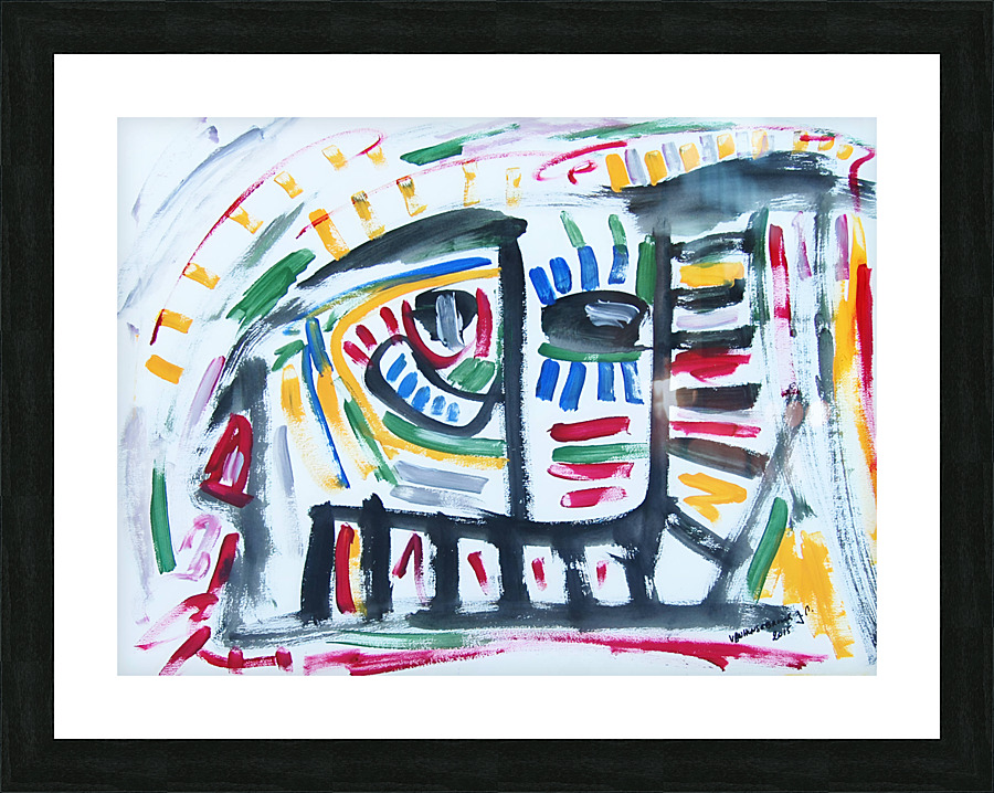 abstract 166 Picture Frame Printing