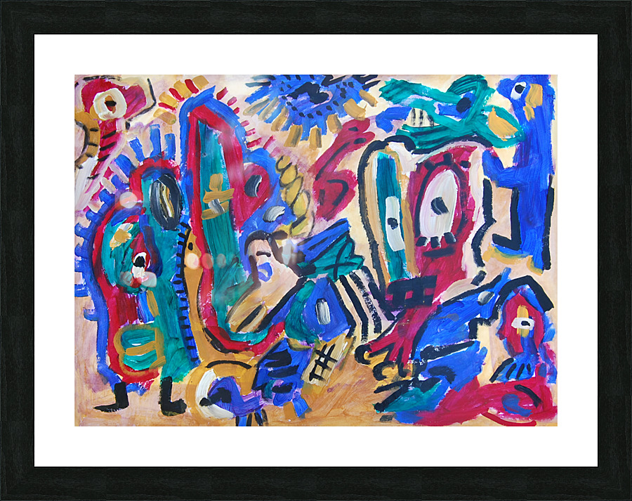 abstract 179 Picture Frame Printing