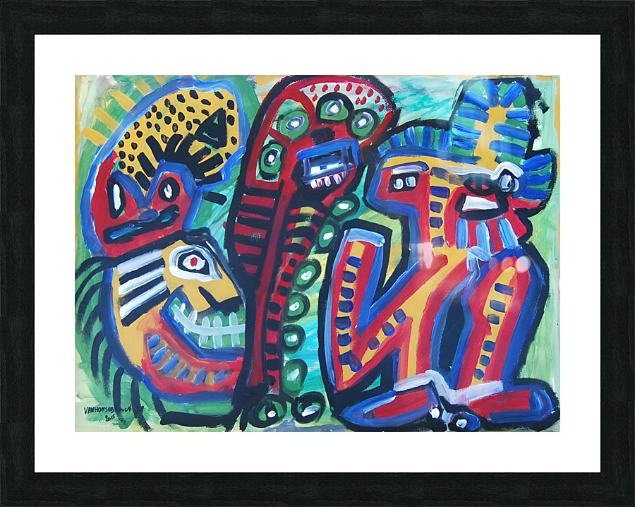 abstract 170 Picture Frame Printing