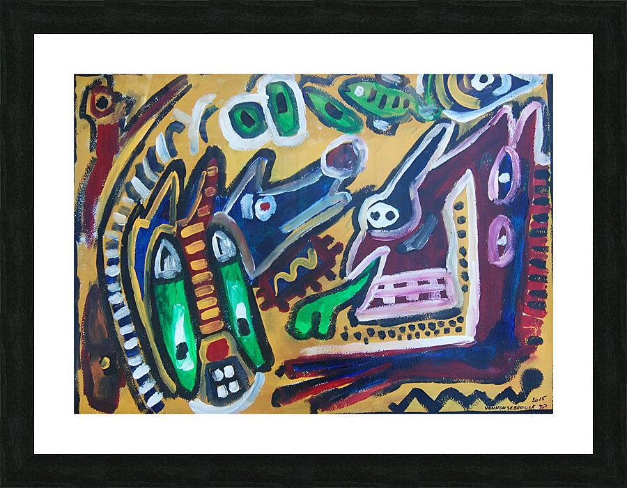 abstract 175 Picture Frame Printing