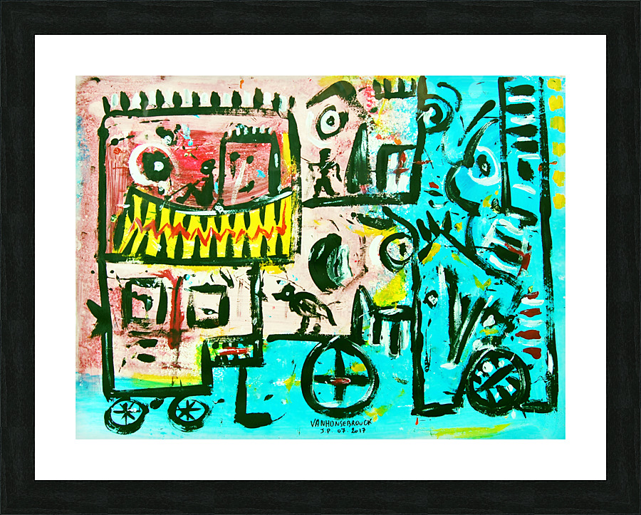 abstract 219 Picture Frame Printing