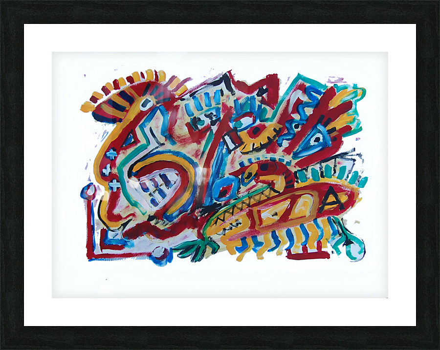 abstract 184 Picture Frame Printing