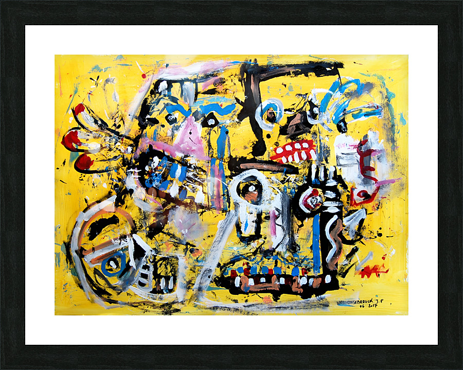 abstract 212 Picture Frame Printing