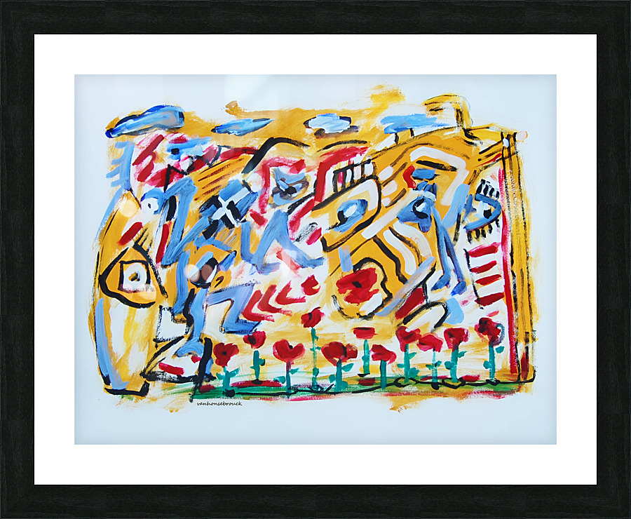 abstract 150 Picture Frame Printing