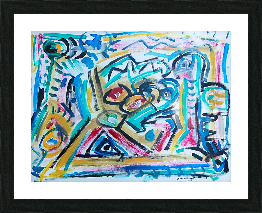 abstract 190 Picture Frame Printing