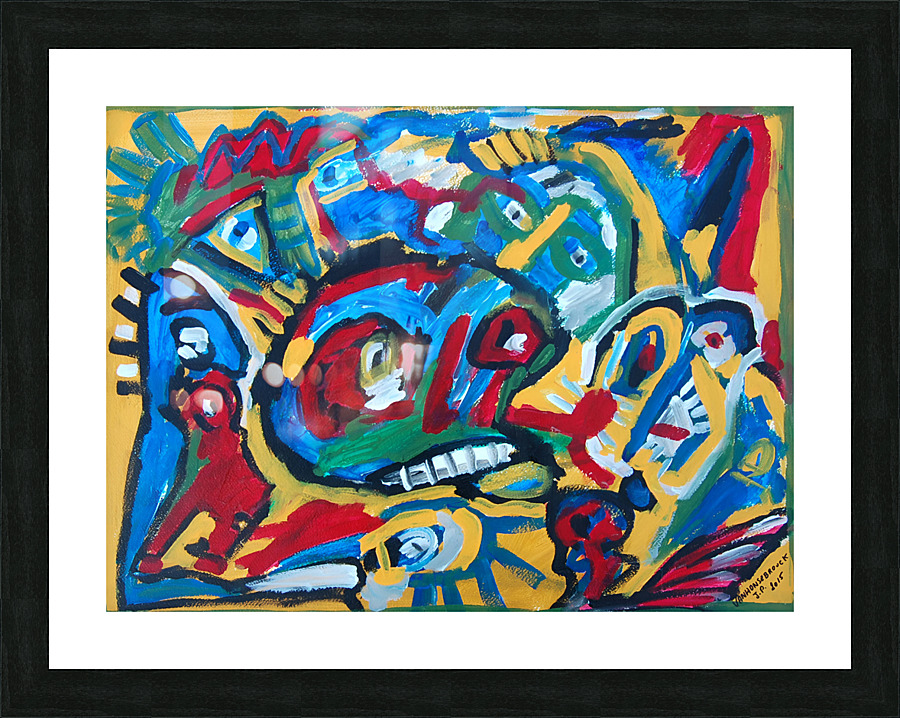 abstract 193 Picture Frame Printing