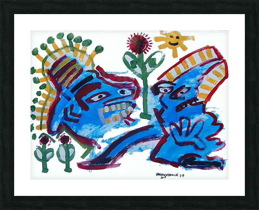 abstract 153 Picture Frame Printing