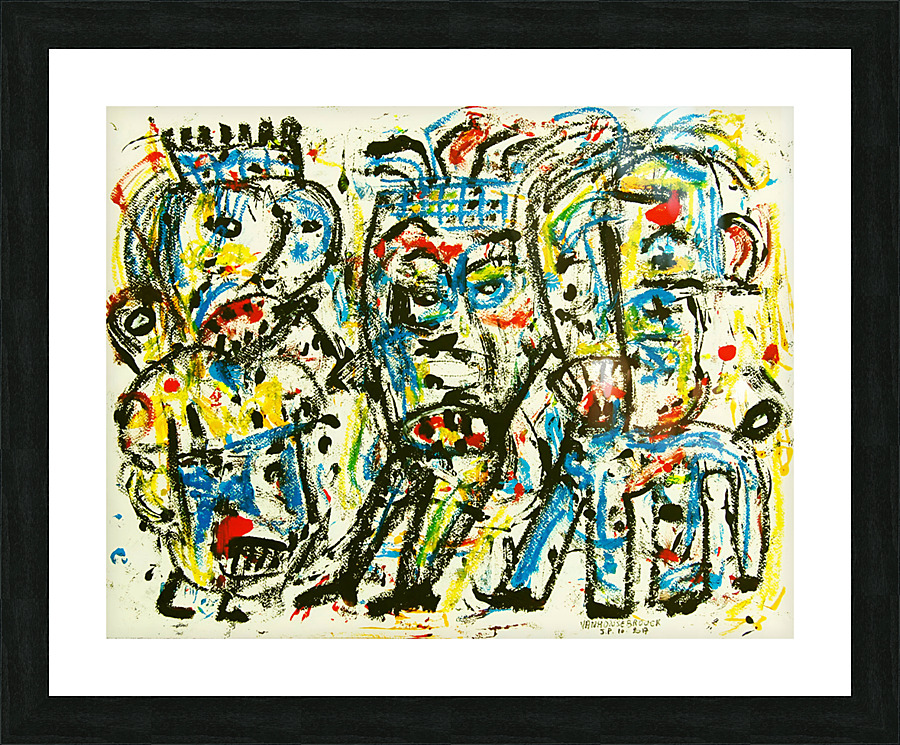 abstract 198 Picture Frame Printing