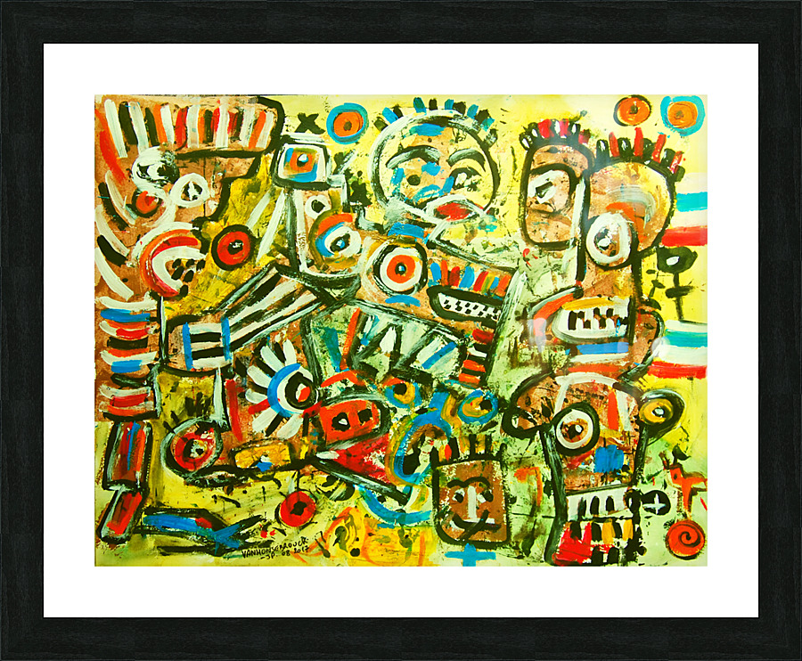 abstract 191 Picture Frame Printing