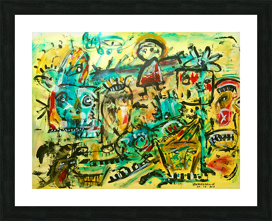 abstract 154 Picture Frame Printing