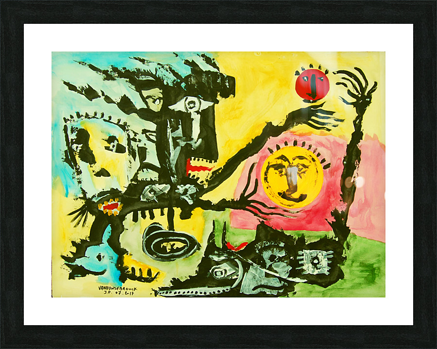 abstract 150 Picture Frame Printing