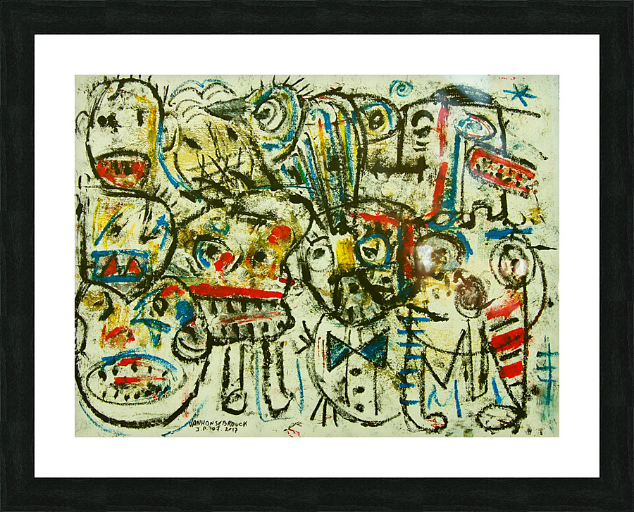 abstract 148 Picture Frame Printing