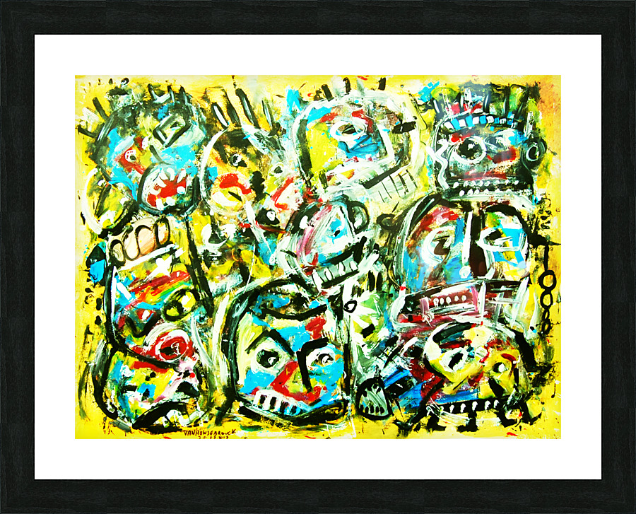 abstract 152 Picture Frame Printing