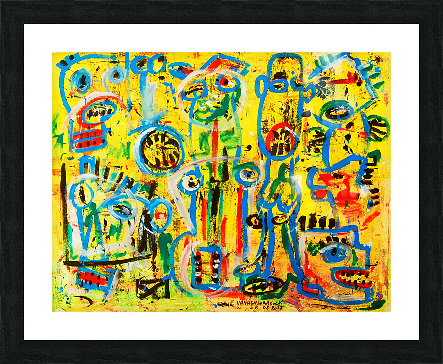 abstract 162 Picture Frame Printing