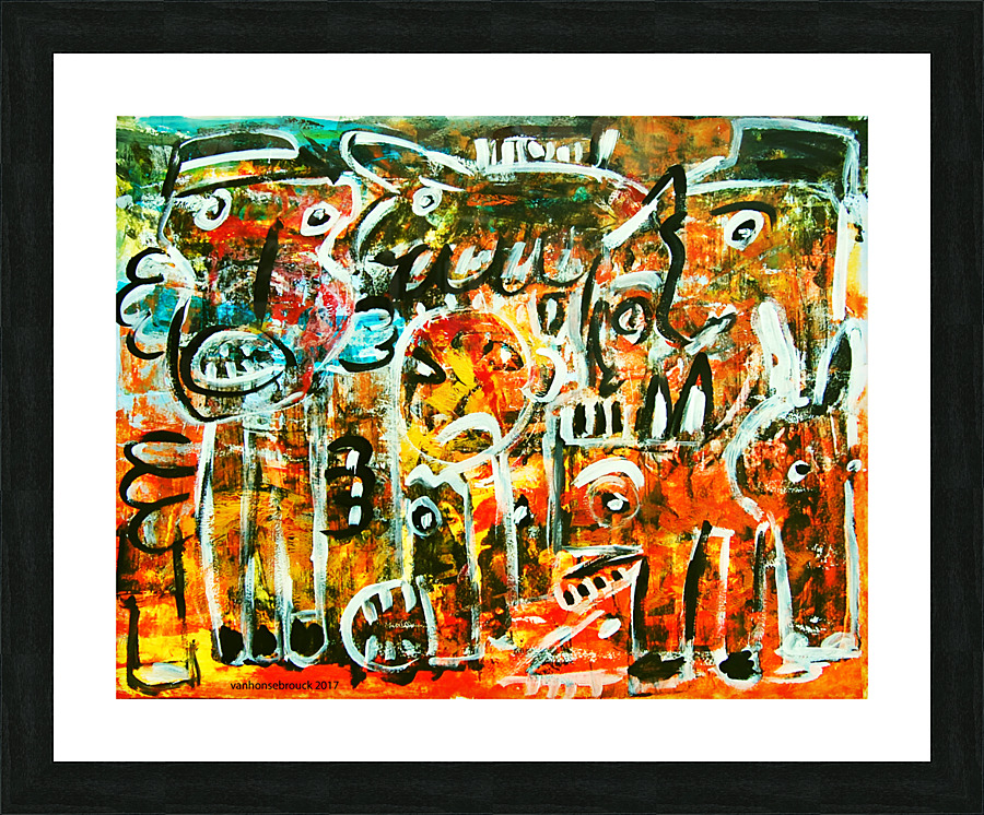 abstract 171 Picture Frame Printing