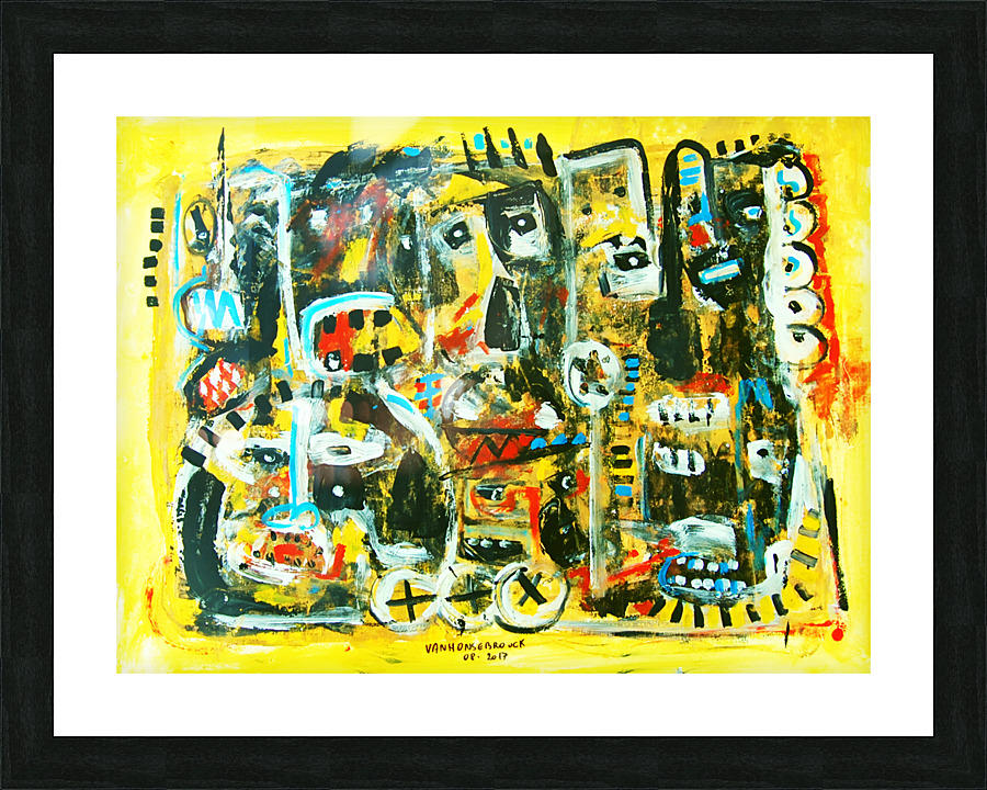 abstract 159 Picture Frame Printing