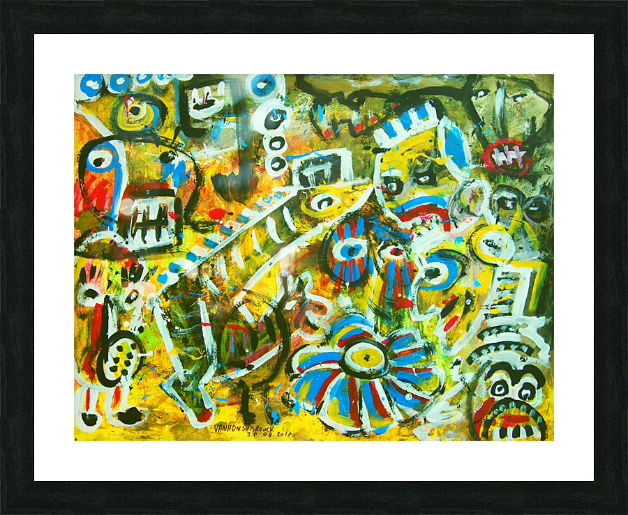 abstract 178 Picture Frame Printing