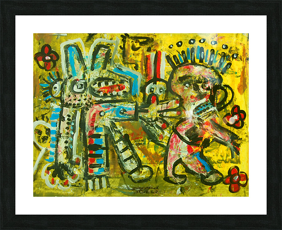 abstract 177 Picture Frame Printing