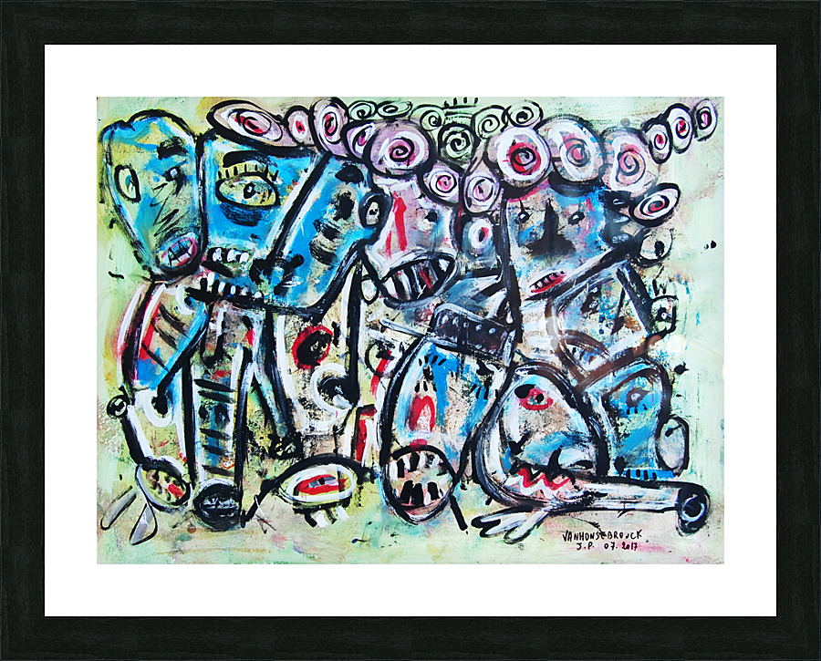 abstract 158 Picture Frame Printing
