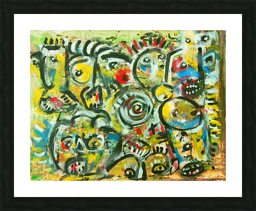 abstract 175 Picture Frame Printing