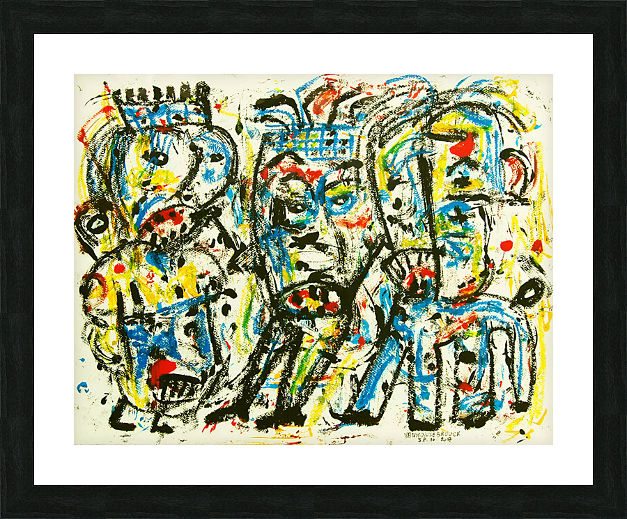 abstract 198 Picture Frame Printing