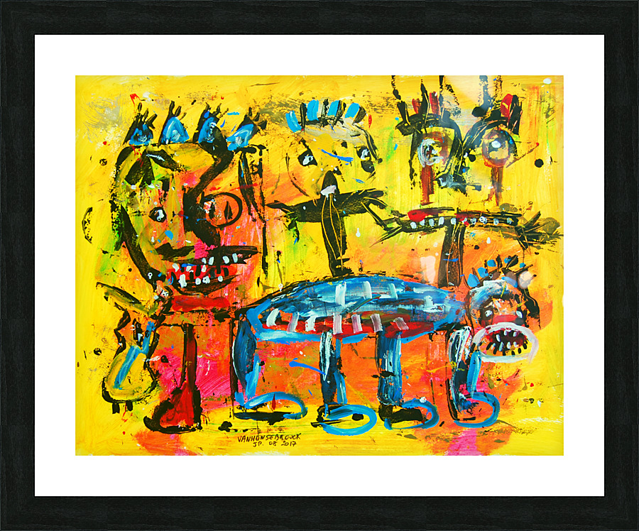 abstract 179 Picture Frame Printing