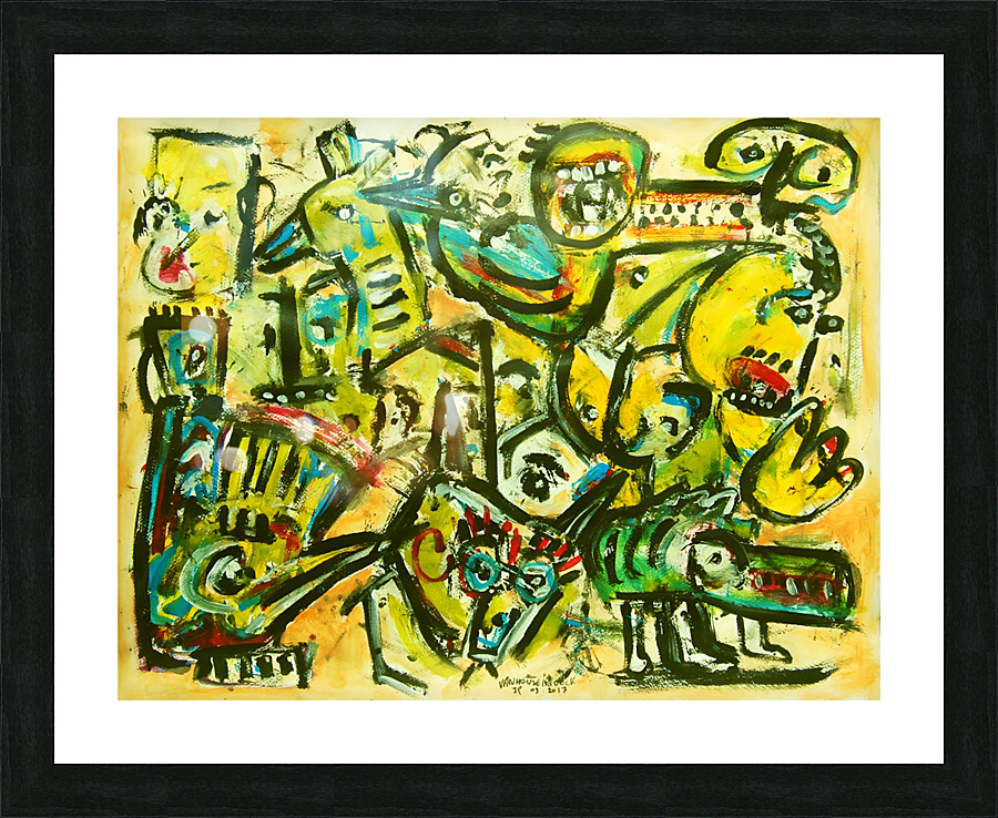 abstract 194 Picture Frame Printing