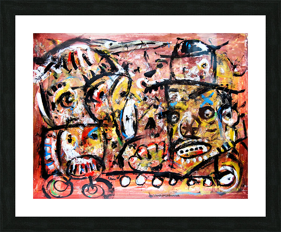 abstract 183 Picture Frame Printing