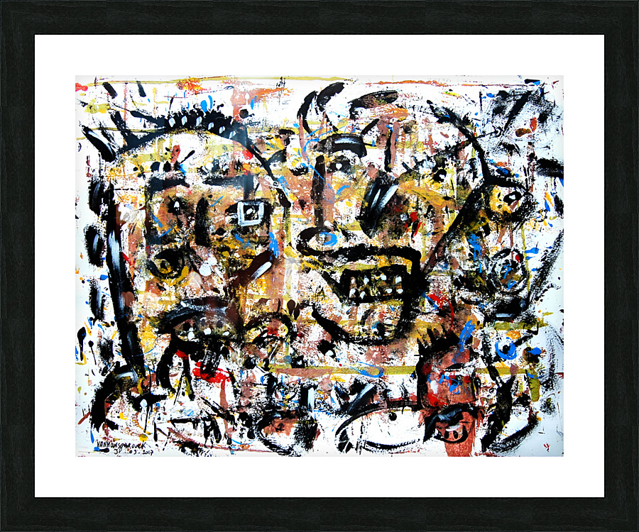 abstract 185 Picture Frame Printing