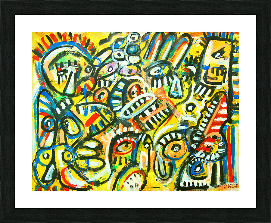 abstract 187 Picture Frame Printing
