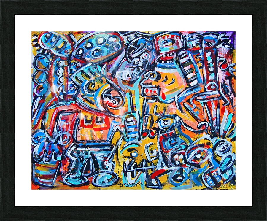abstract 201 Picture Frame Printing