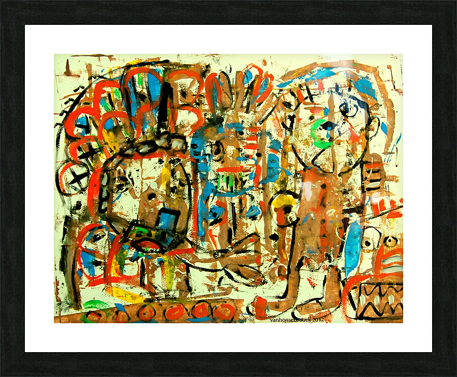abstract 182 Picture Frame Printing