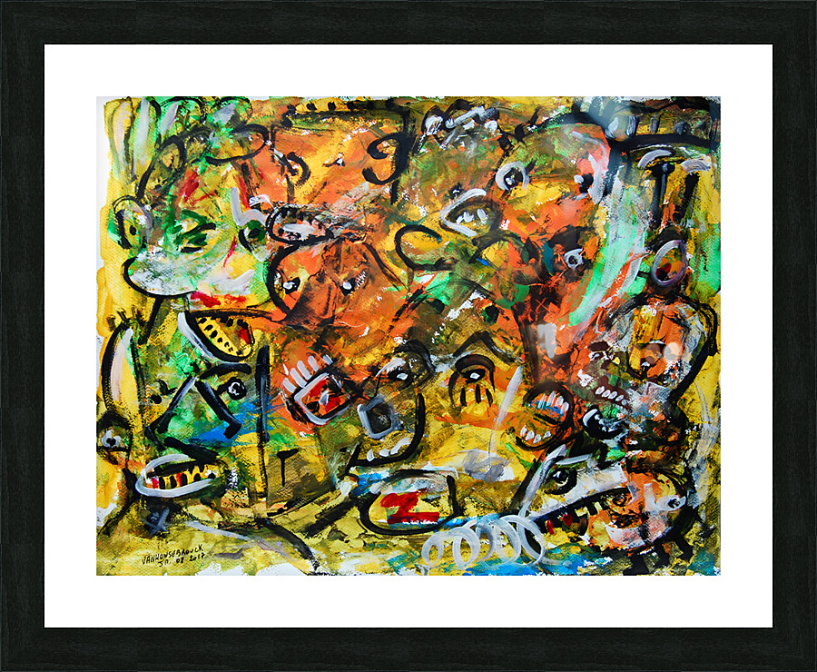 abstract 181 Picture Frame Printing