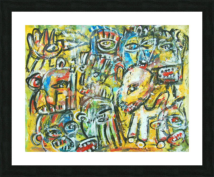 abstract 222 Picture Frame Printing