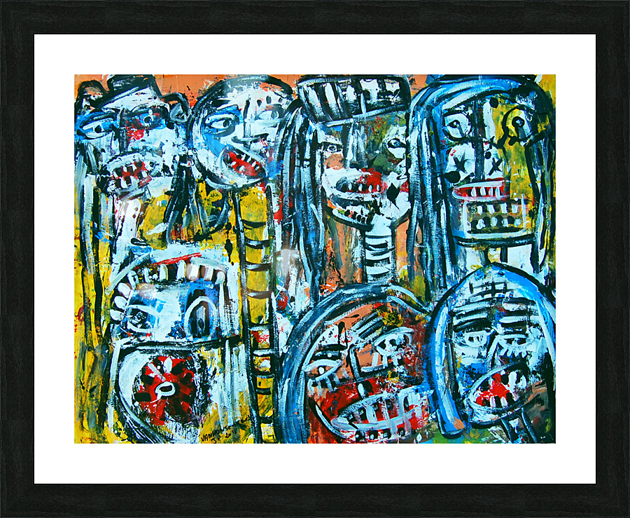 abstract 211 Picture Frame Printing