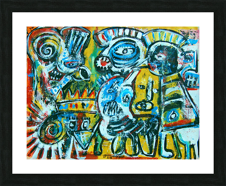 abstract 213 Picture Frame Printing