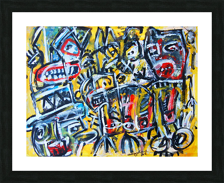 abstract 210 Picture Frame Printing