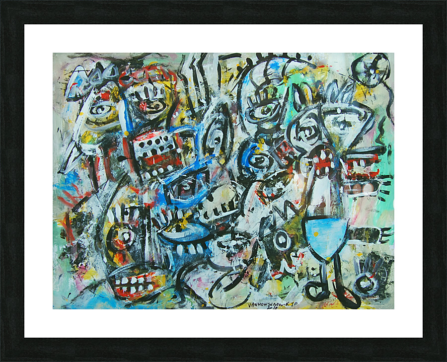 abstract 221 Picture Frame Printing
