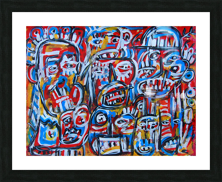 abstract 206 Picture Frame Printing