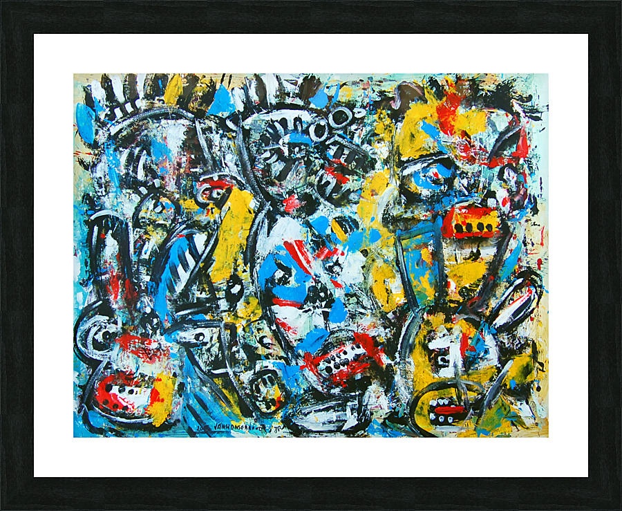 abstract 215 Picture Frame Printing