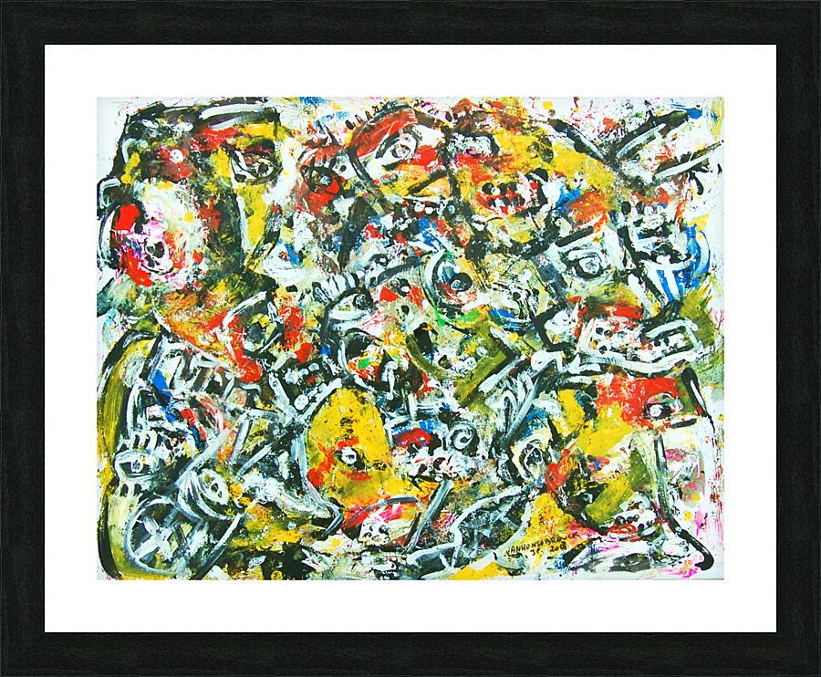abstract 219 Picture Frame Printing