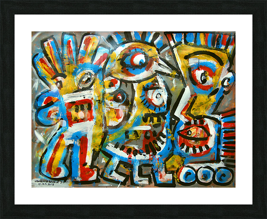 abstract 238 Picture Frame Printing