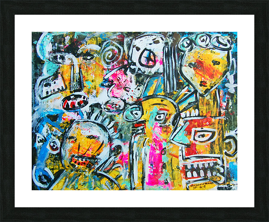 abstract 232 Picture Frame Printing
