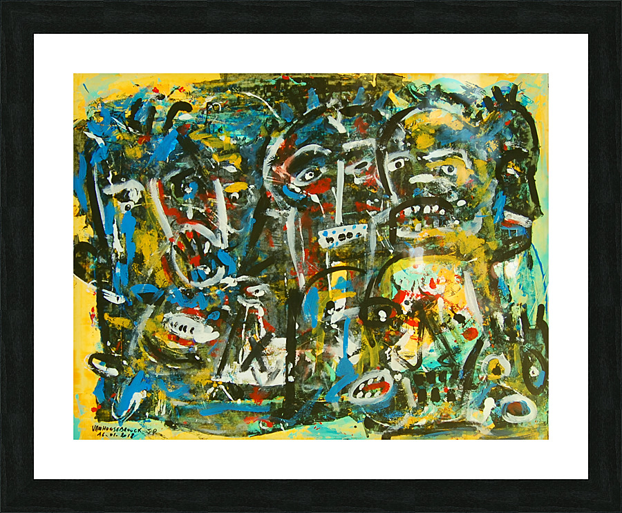abstract 239 Picture Frame Printing