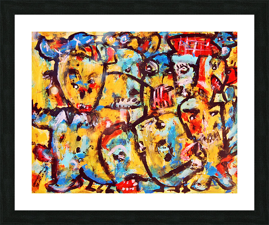 abstract 240 Picture Frame Printing